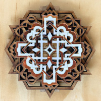 "Cosmic Blooms" (2024) - 130mm